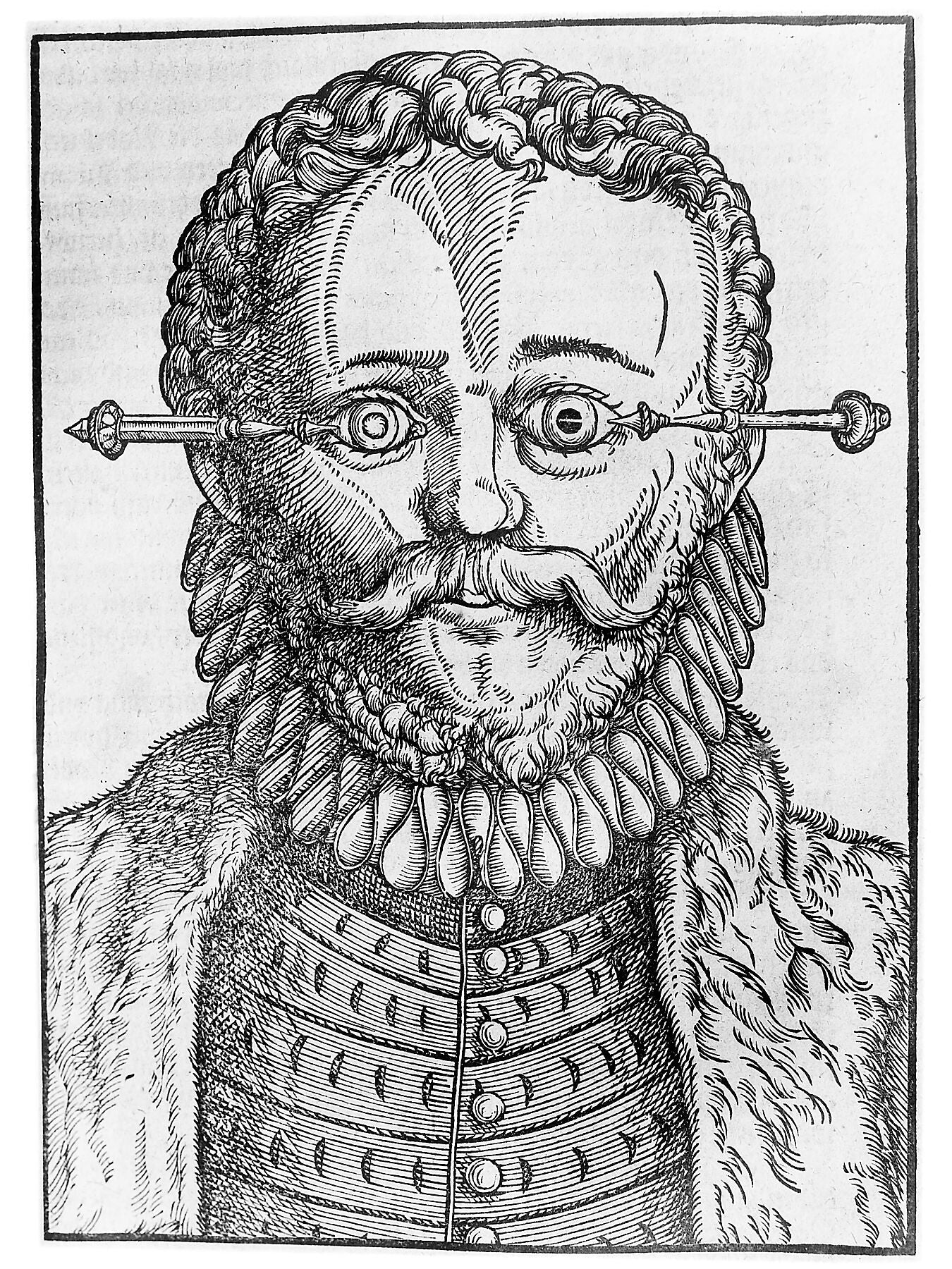 Tratamiento de la enfermedad ocular por oftalmodouleia de Georg Bartisch - 1583 