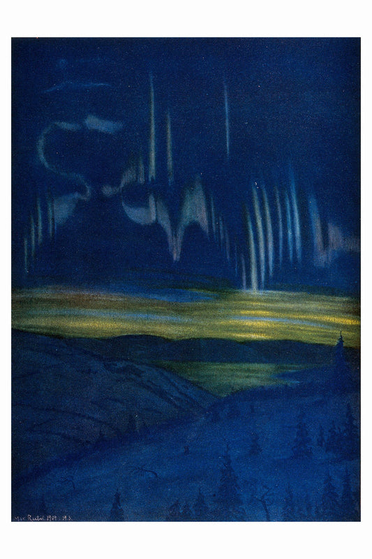 Les aurores boréales - 1909 