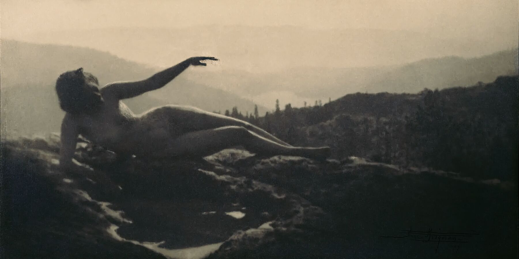 Dawn by Anne Brigman - 1909