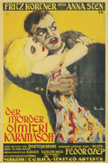 Poster for Der Mörder of Dimitri Karamasoff - 1931