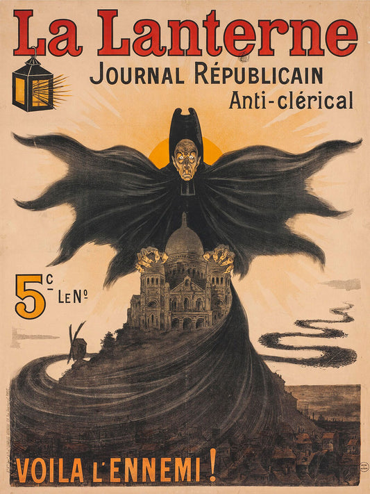 La Lanterne magazine cover - Eugène ogé 1902