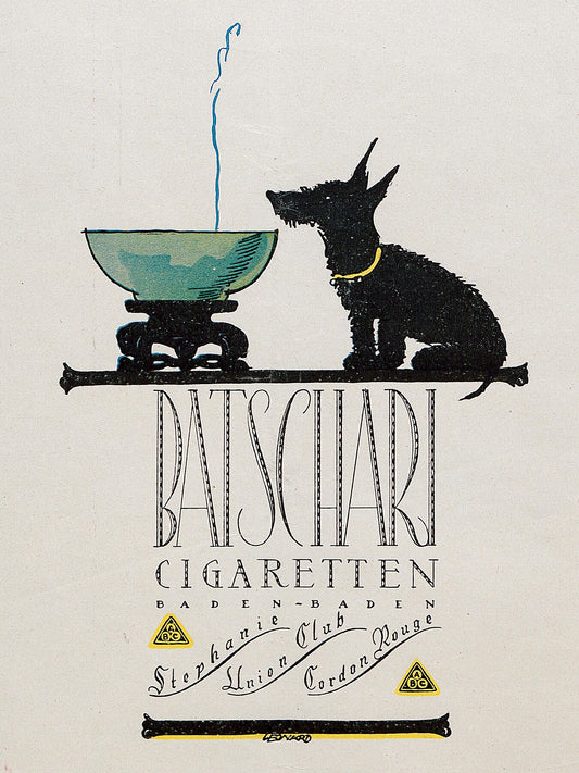 Batschari Cigaretten by Robert L. Leonard - 1924