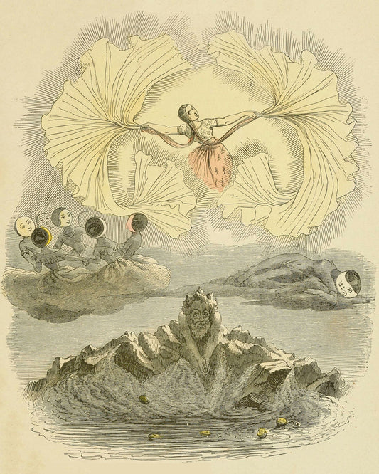 Soleil de JJ Grandville - 1844 