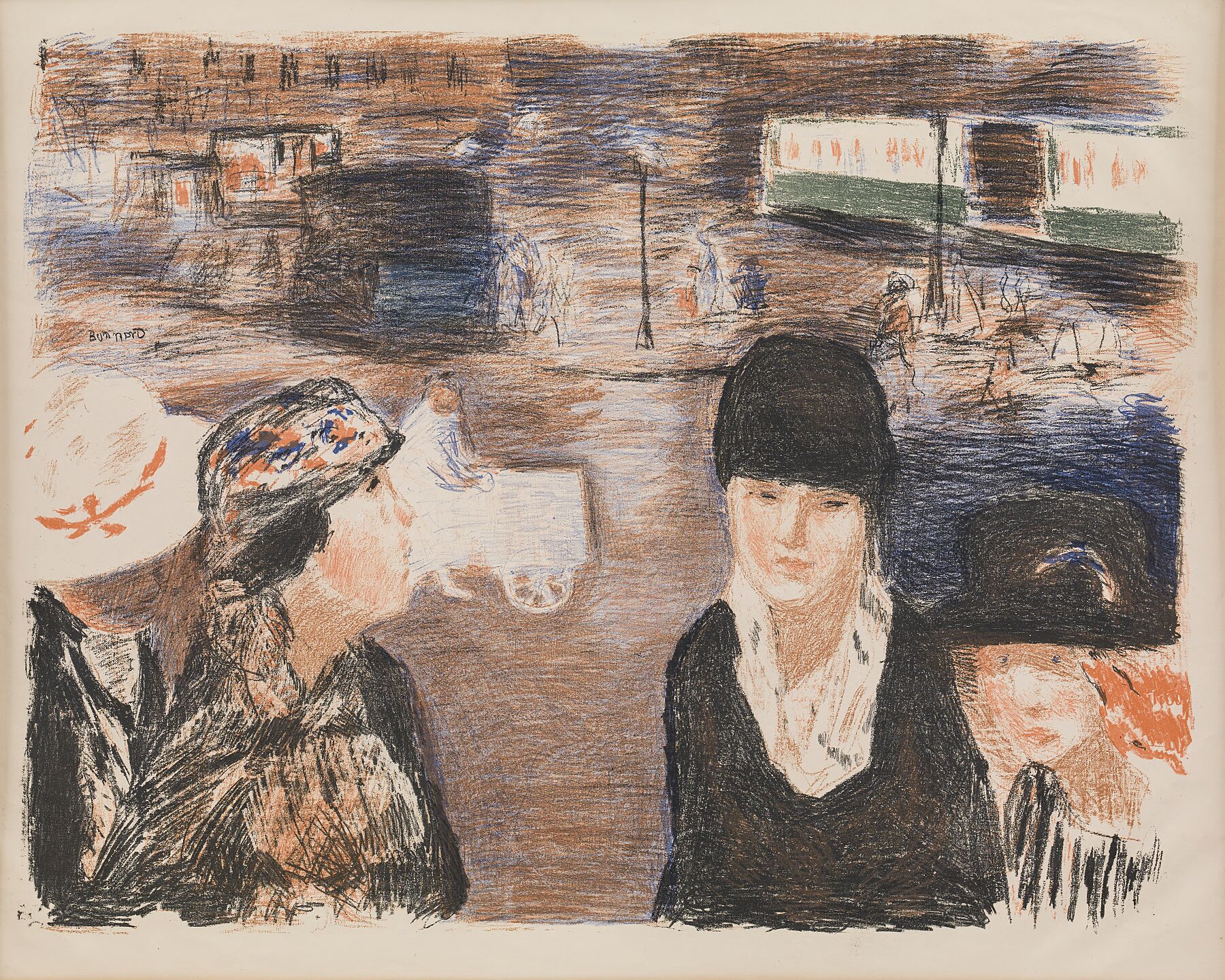 Pierre Bonnard Place Clichy 1922