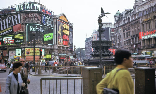 Piccadilly Circus, Londres (II) - 1972