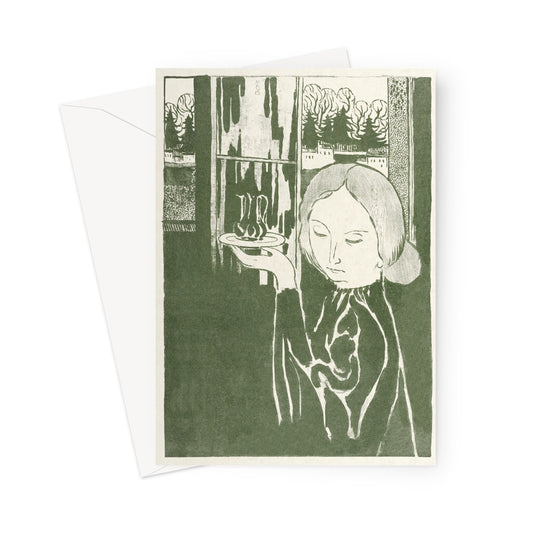 Woman with Water Jug by Maurice Denis, 1894 - Greeting Card