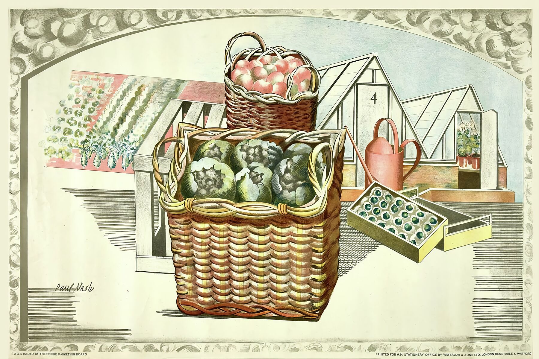 Empire Marketing Board, poster by Paul Nash - 1930