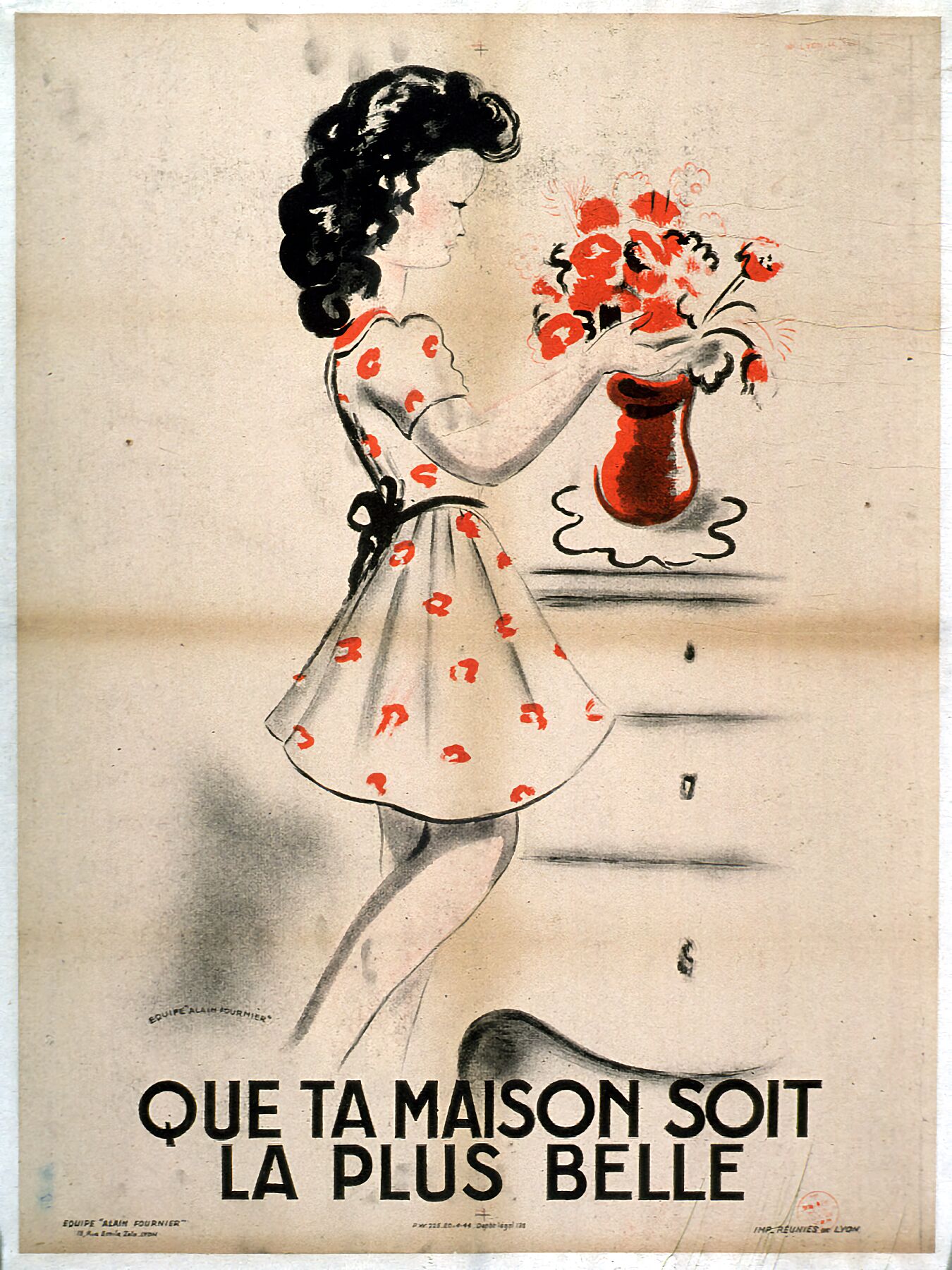 May your House be the Most Beautiful By Equipe Alain-Fournier - c. 1940-1944