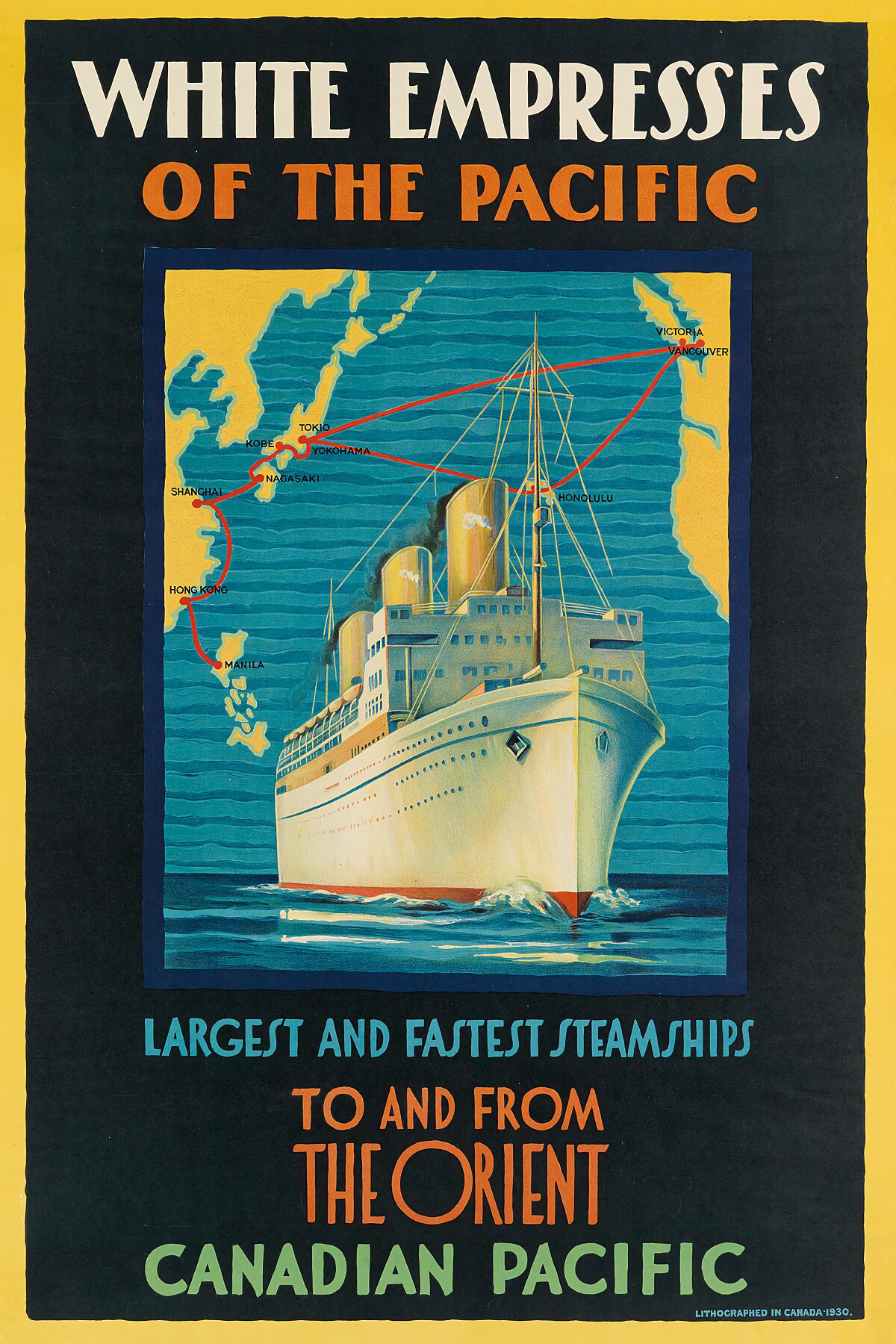 White Empresses of The Pacific - 1930