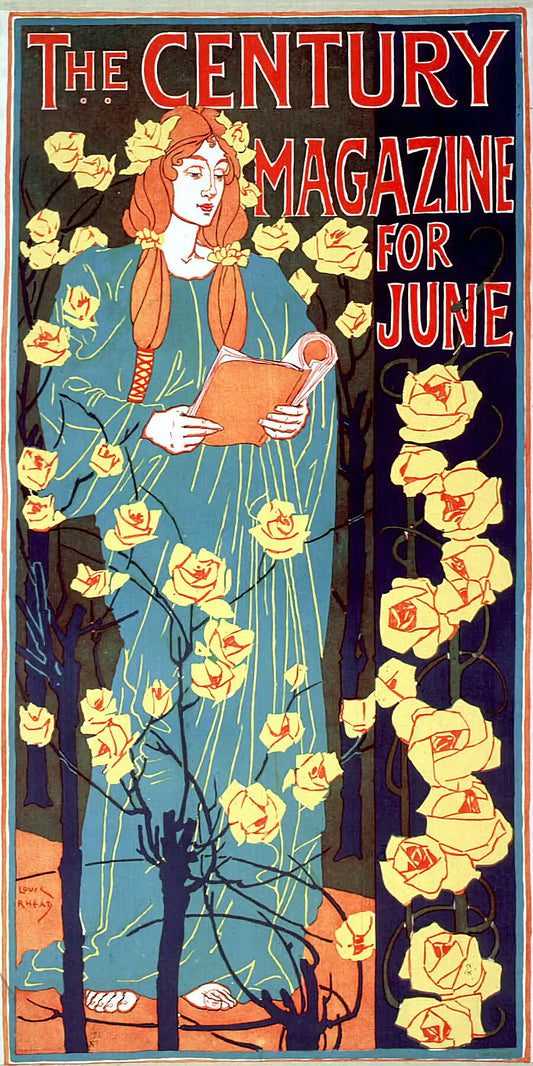 The Century Magazine for June by Louis Rhead (II)- 1857-1926