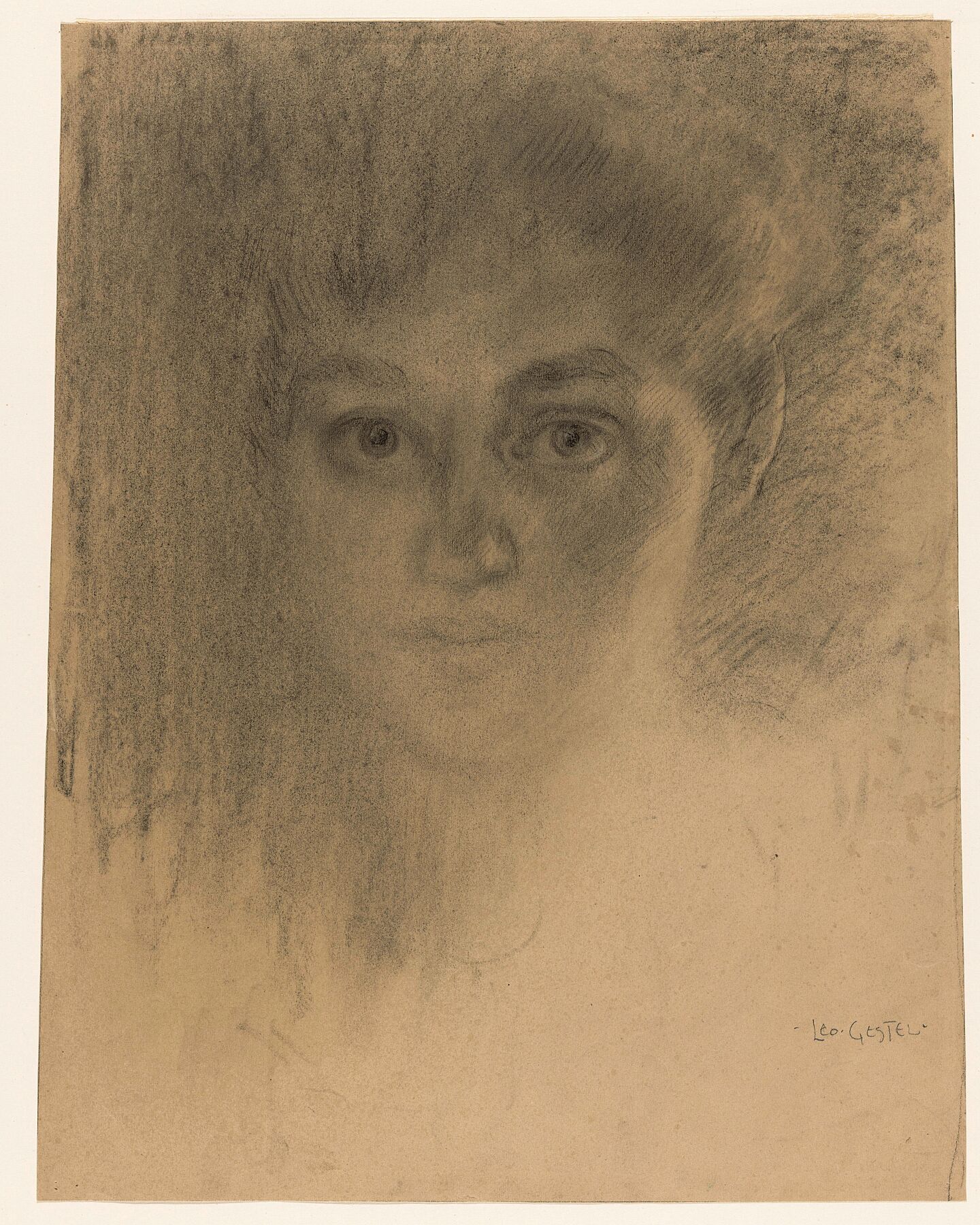 Face of a woman, Leo Gestel, 1891 - 1941