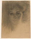 Face of a woman, Leo Gestel, 1891 - 1941