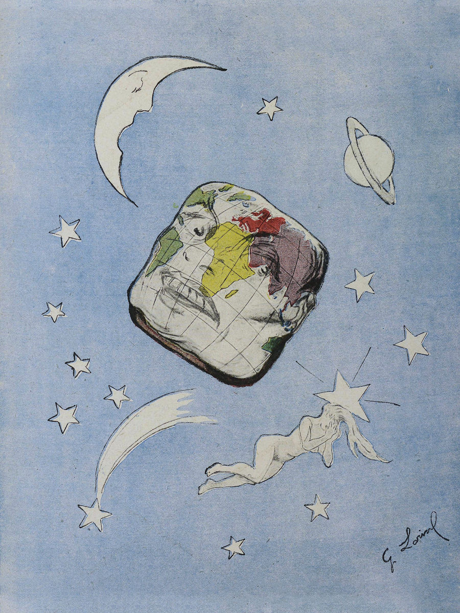 Ilustración de la revista satírica francesa, 'Le Rire' 