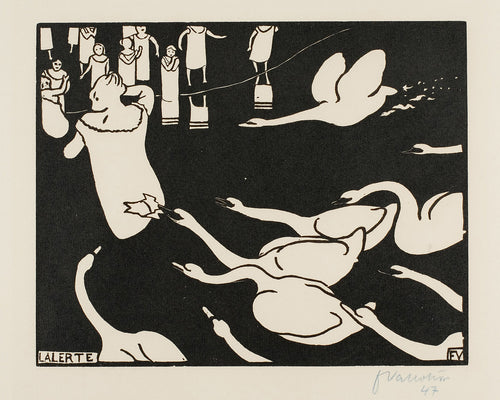 The Alarm by Félix Vallotton - 1895