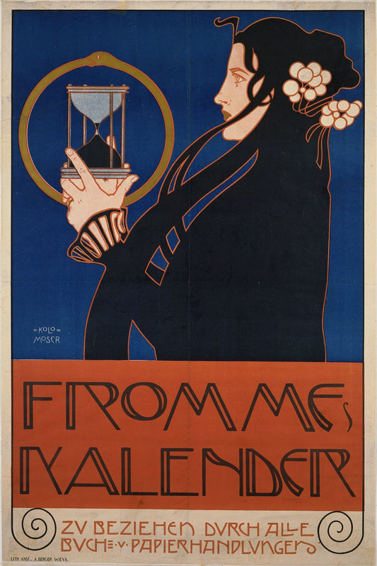 Calendario Fromme de Koloman Moser II - 1903