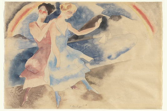 Vaudeville Dancers by Charles Demuth - 1918