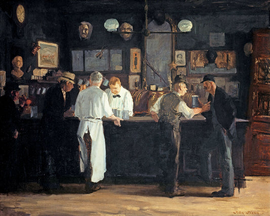 McSorley's Bar by John Sloan - 1912