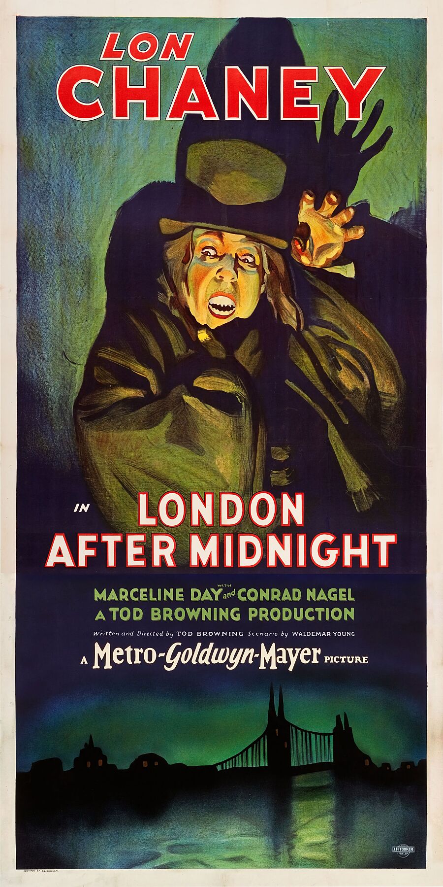 Lon Chaney à Londres après minuit - 1927 
