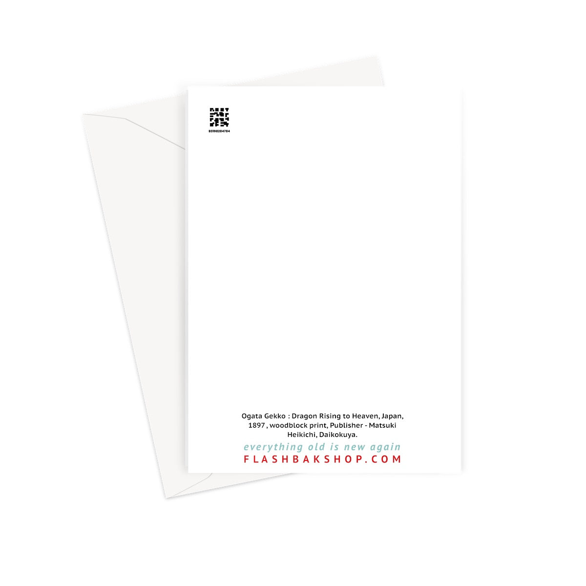 Dragón subiendo al cielo, 1897 - Tarjetas de felicitación