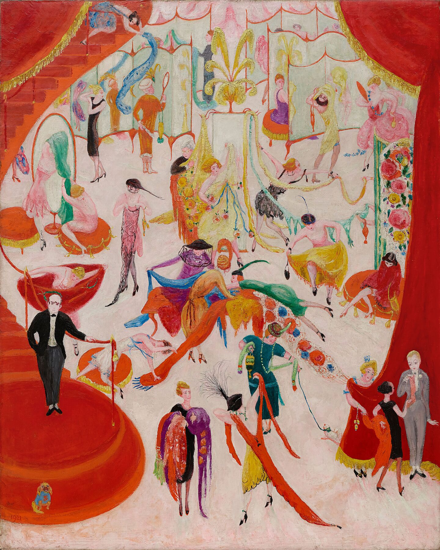 Spring Sale at Bendel’s by Florine Stettheimer - 1921