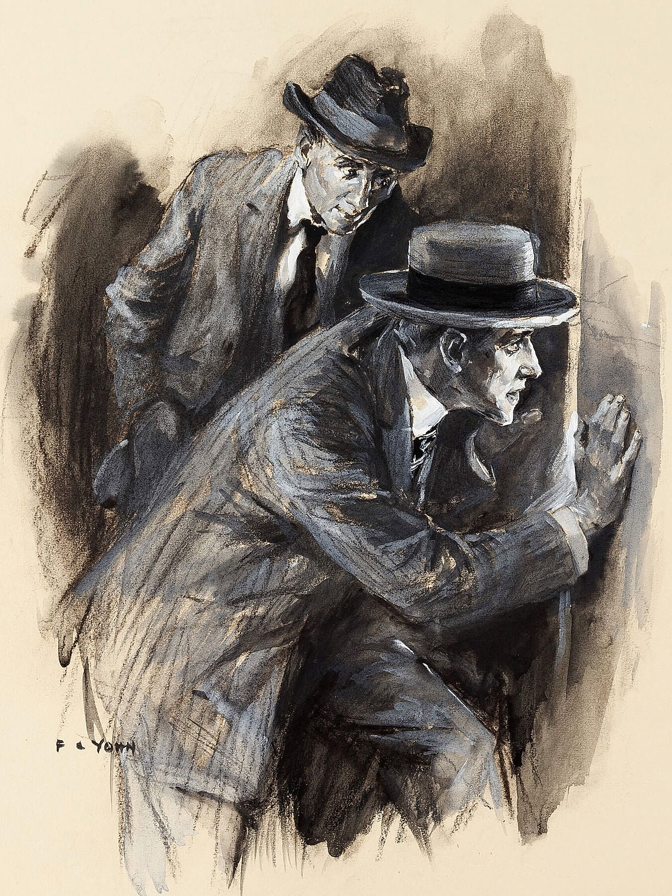 Illustrations for Novels by Frederick Coffay Yohn - 1914-15