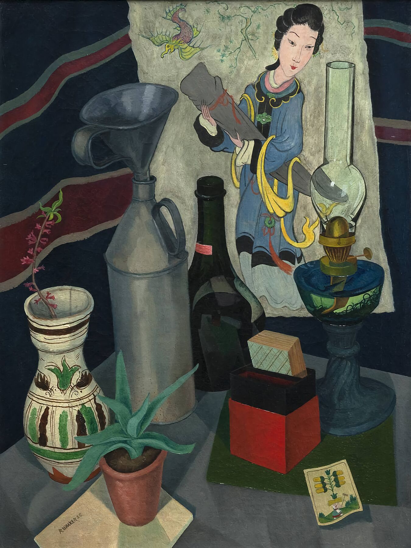 Still Life by Rudolf Wacker - 1925