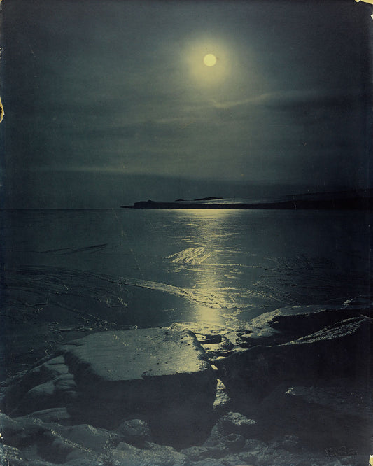 La congelación del mar de Herbert G. Ponting - 1913