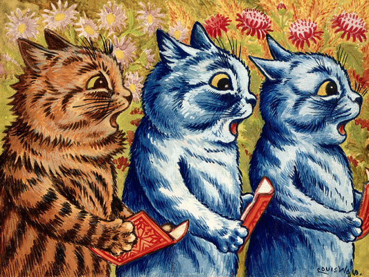 Trois chats chantent