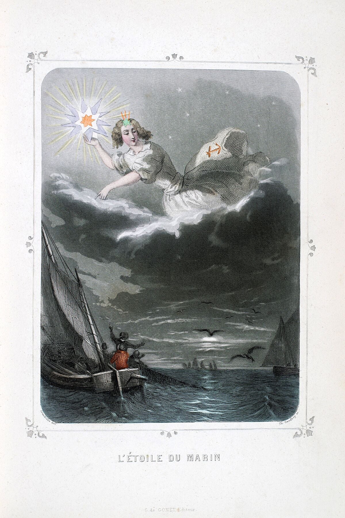 Etoile du Marin by JJ Grandville - 1849