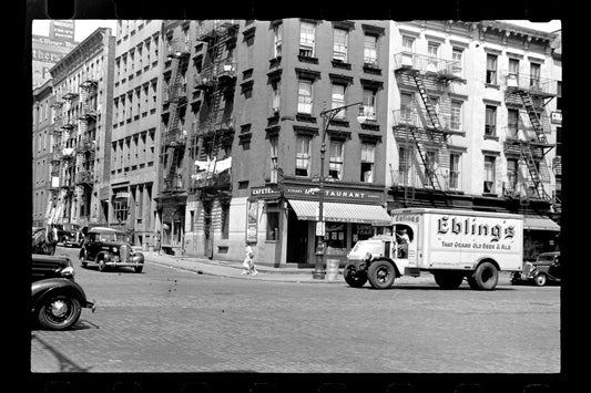 New York, 61st Street by Walker Evans - 1938