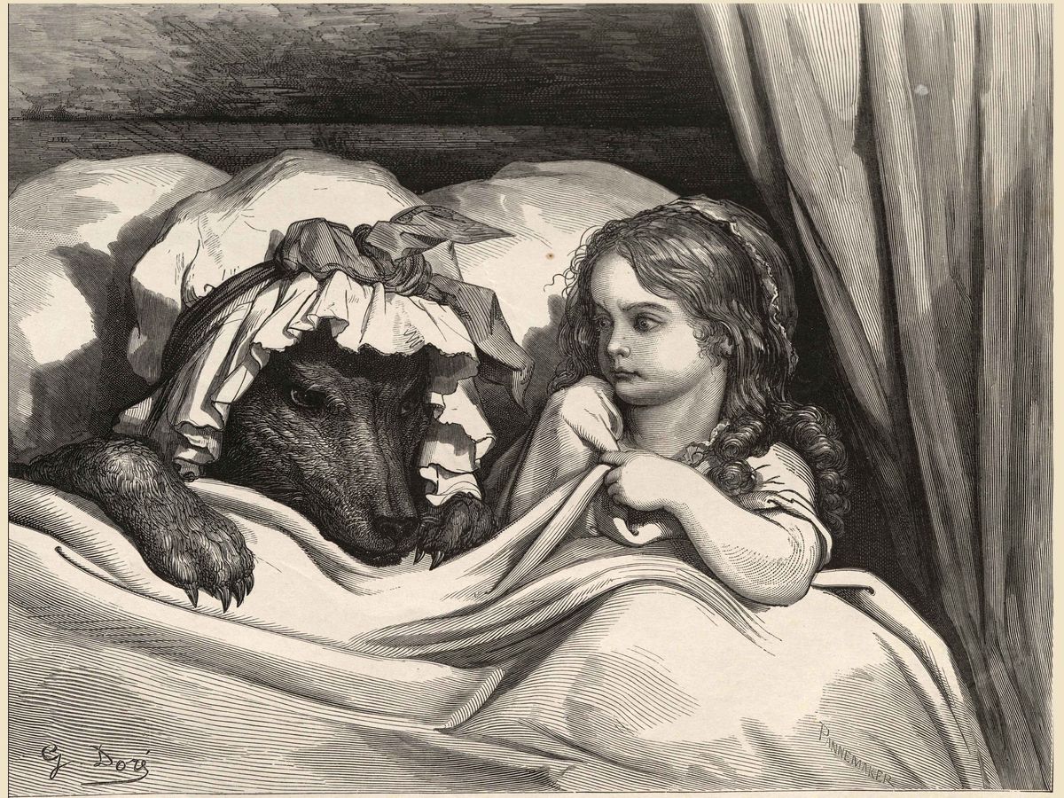 Le Petit Chaperon Rouge de Gustave Doré - 1867 