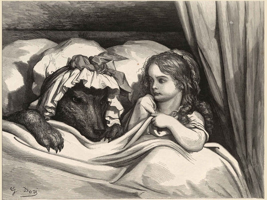 Le Petit Chaperon Rouge de Gustave Doré - 1867