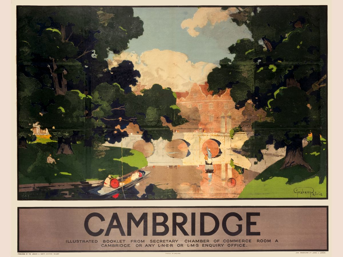 (LNER) Cambridge poster by Graham Petrie - c.1930