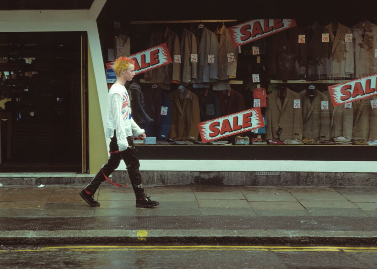 London 'Punk' Sale by George Kindbom - 1979