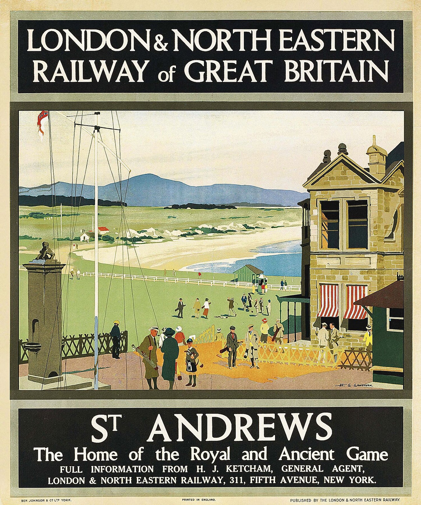 St Andrews by Henry George Gawthorn - c. 1925
