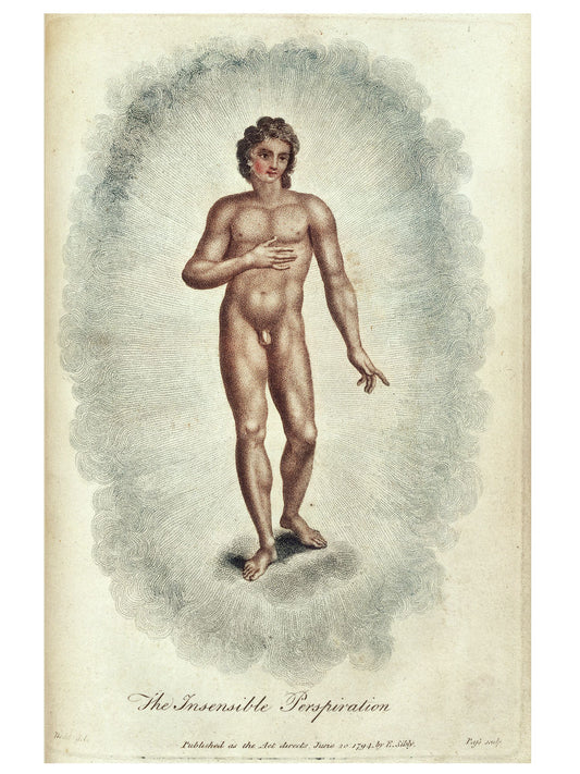 Le Miroir Médical... Description 'La Transpiration Insensible' par E. Sibly - 1807