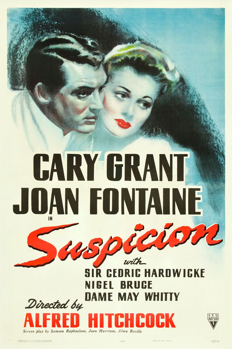 Suspicion Movie Poster - 1941