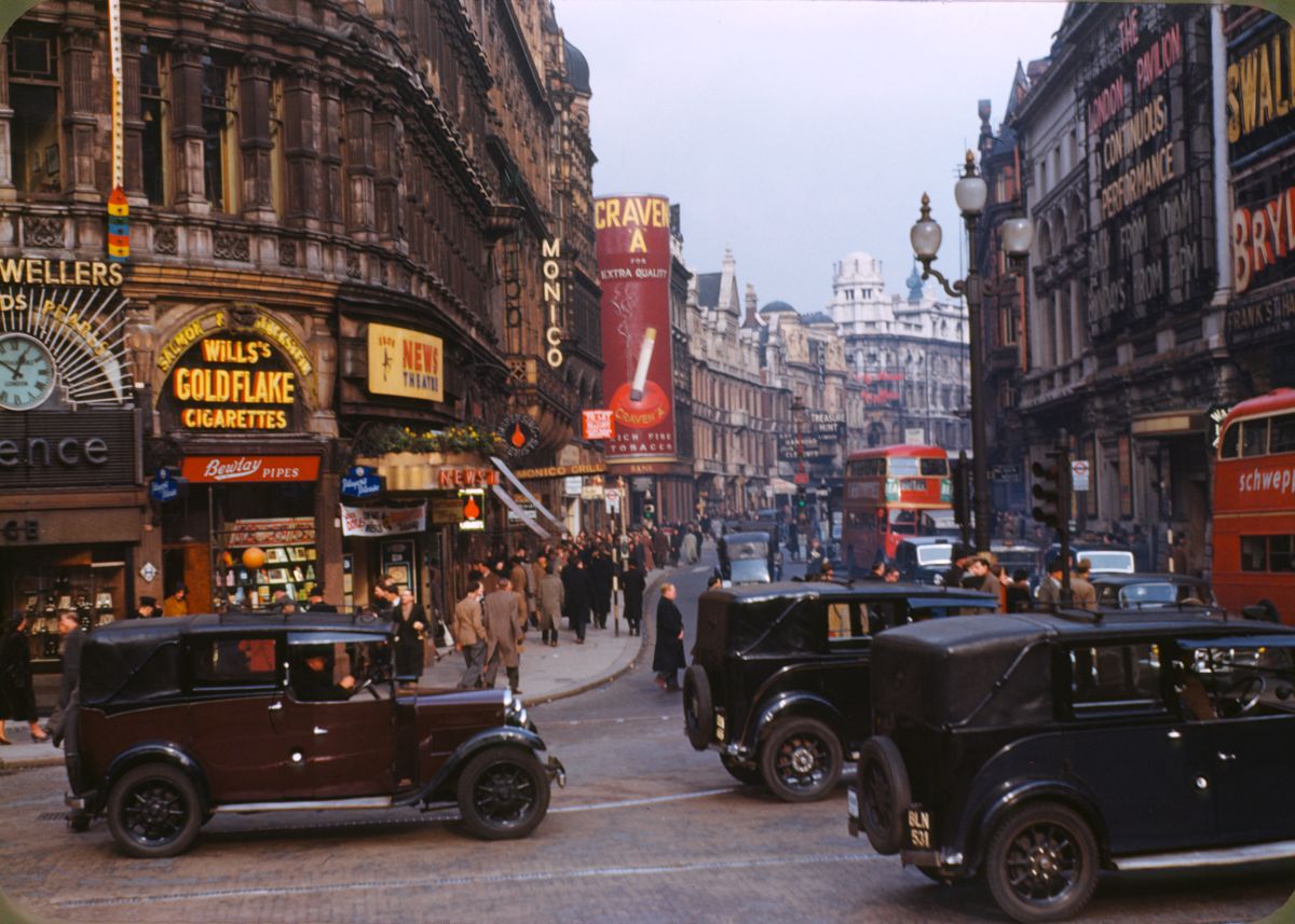 London's West End by Chalmers Butterfield - 1949