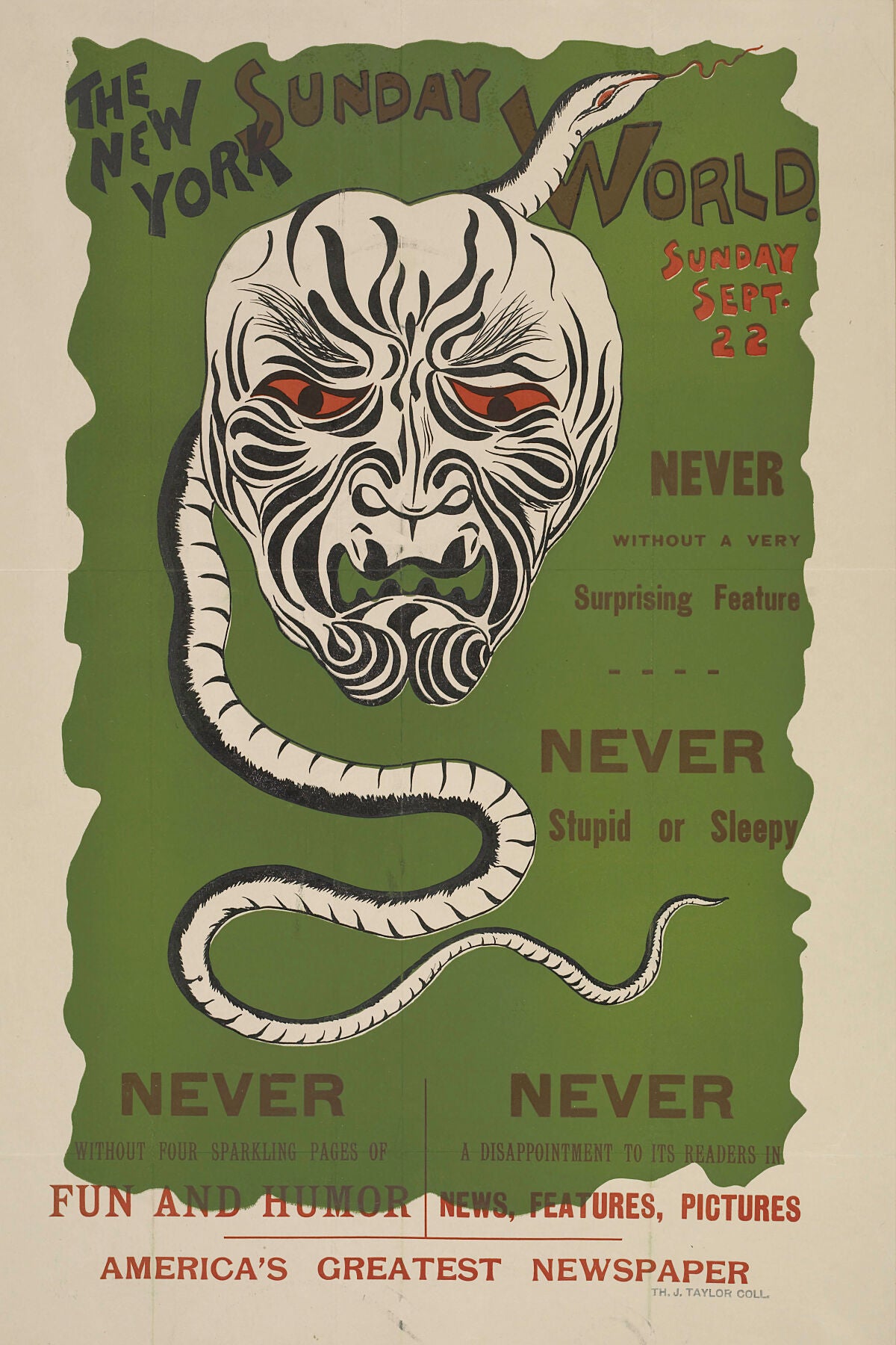 New York Sunday World - September 22, 1895