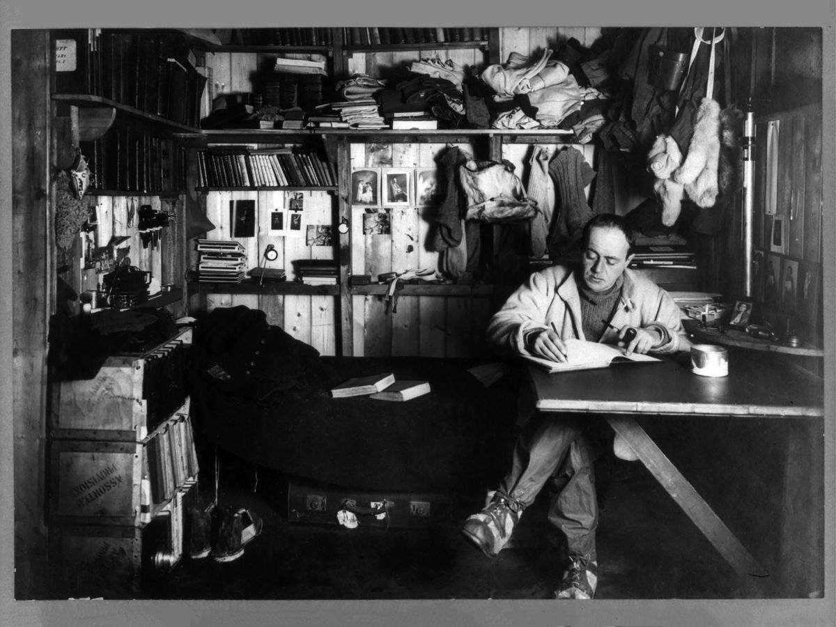 Captain Robert F. Scott by Herbert Ponting - 1911