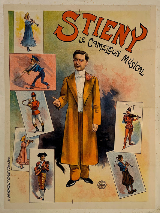 Stieny Le Caméléon Musical France by Cândido de Faria - c. 1895