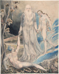 Angel of the Divine Presence Bringing Eve to Adam by William Blake - 1803