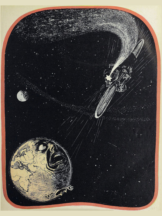 Comète de 'Lustige Blätter' - 1899