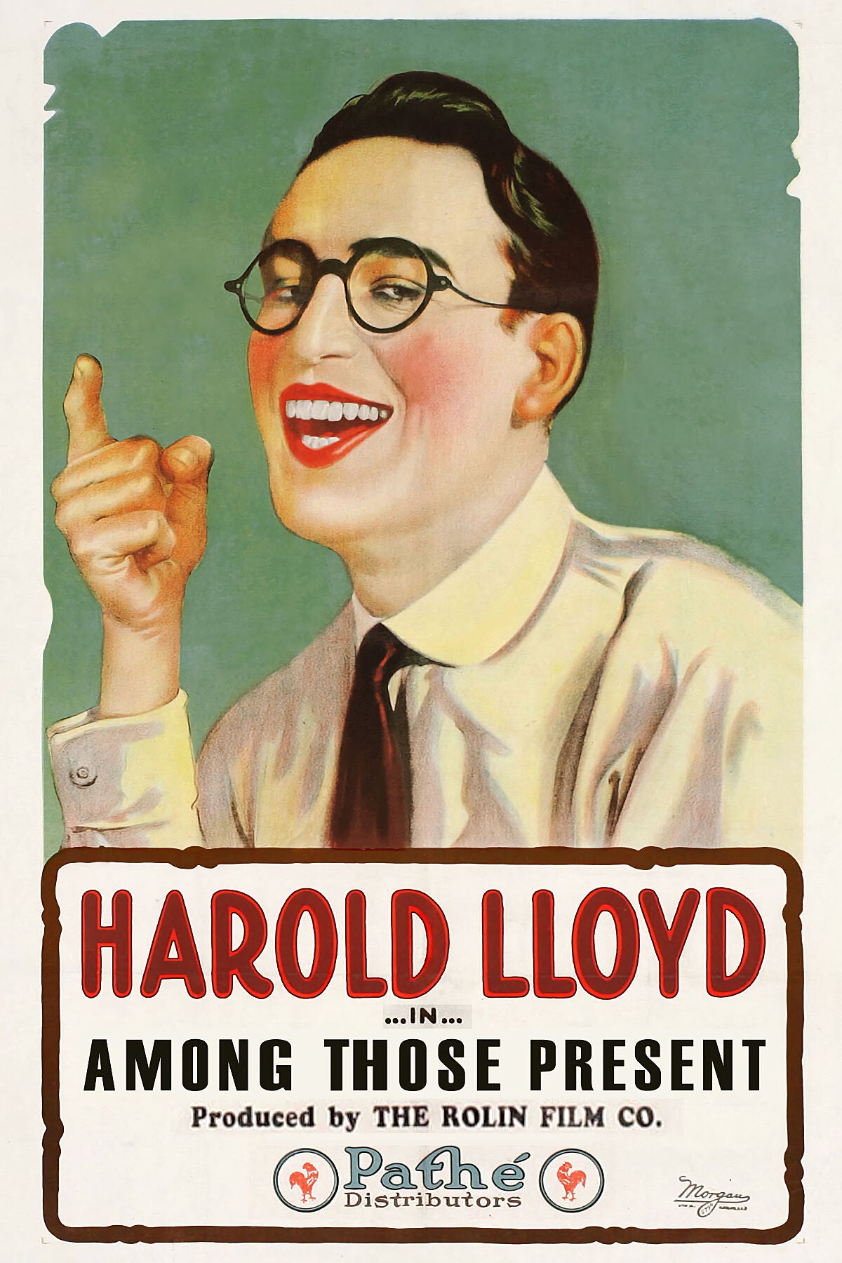 Harold Lloyd in Among those Present - 1921