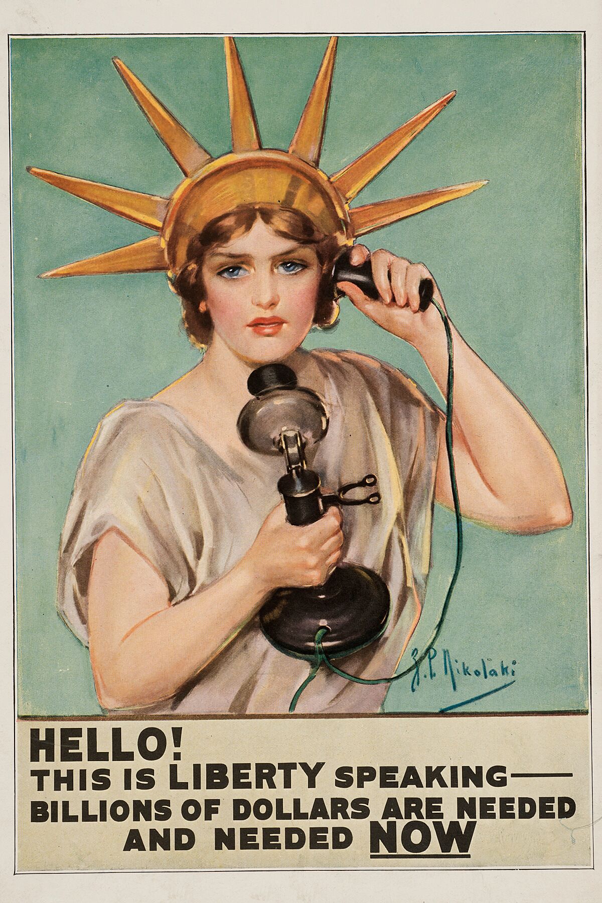 Hello! This is Liberty speaking by Z. P. Nikolaki - 1918