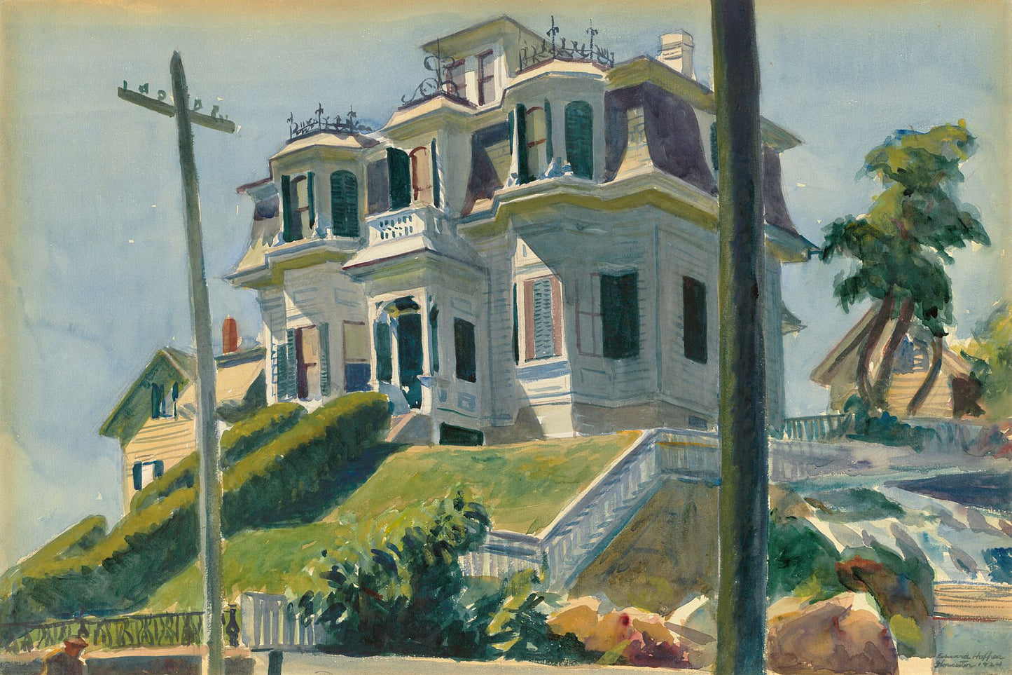 Haskell's House by Edward Hopper - 1924