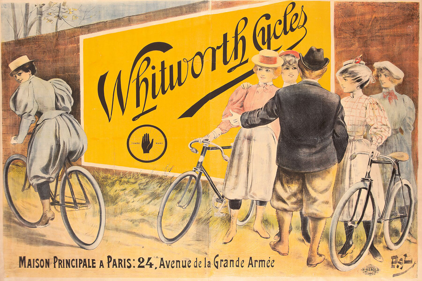 Cycles Whitworth - Vers 1900 
