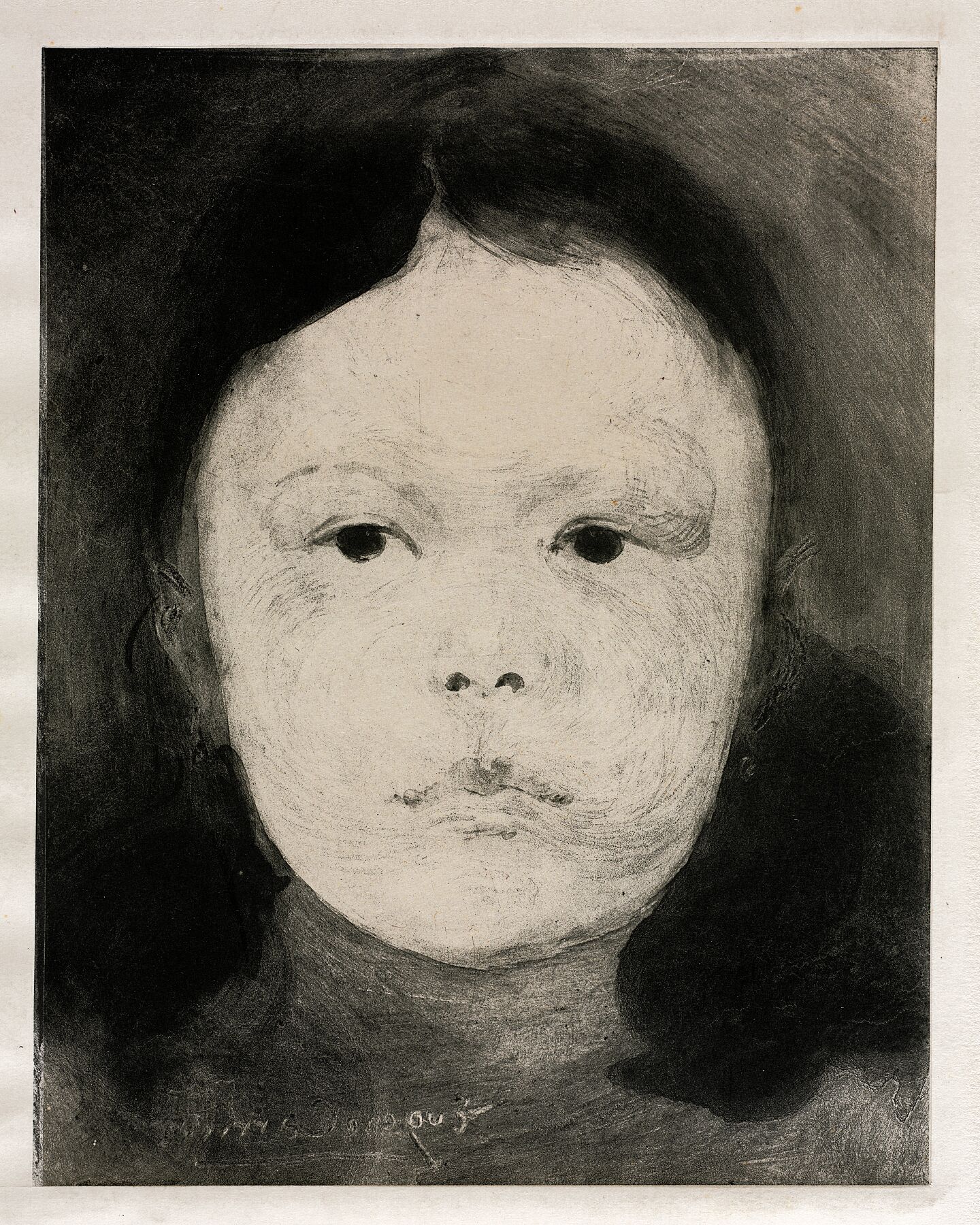 Marguerite Carrière 1890 Eugène Carrière (French, 1849-1906)