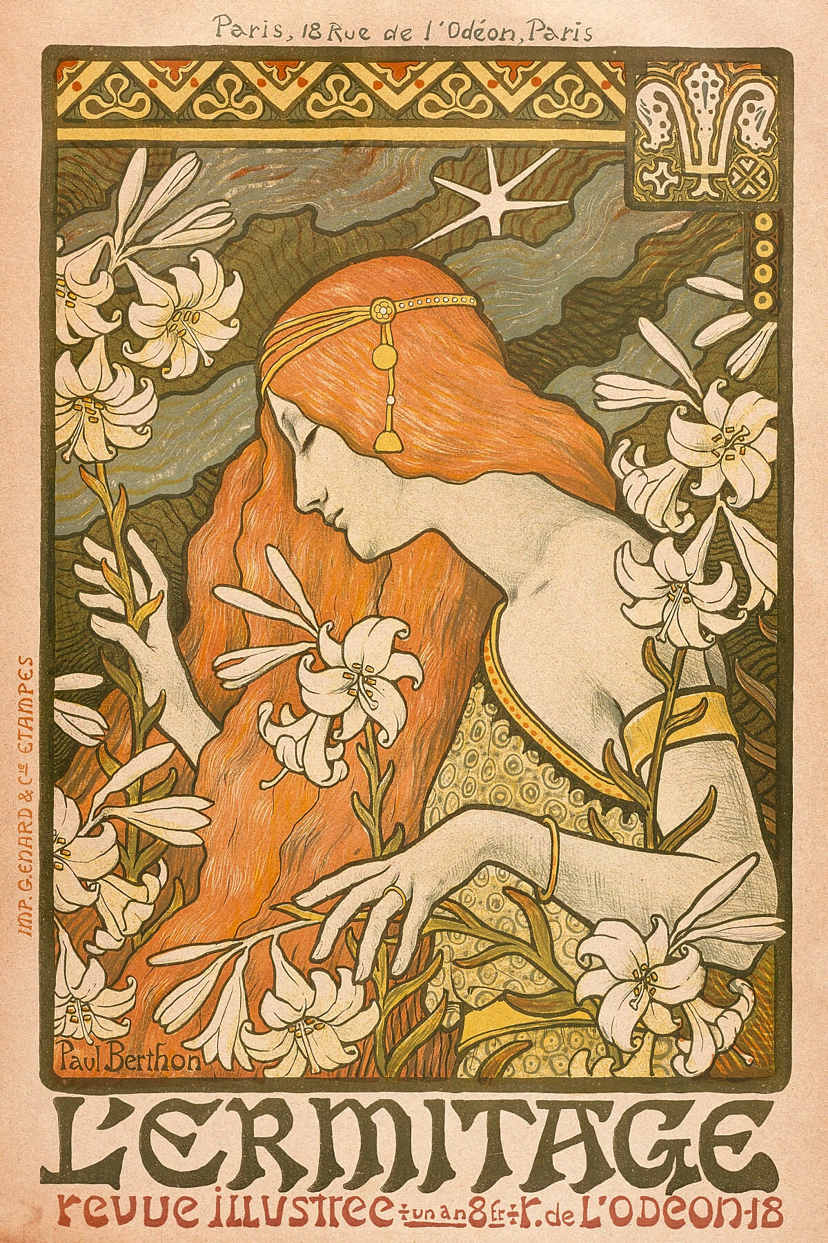 L'Ermitage de Paul Berthon - 1897 