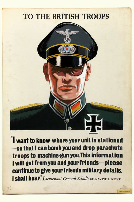Officier du renseignement allemand - ch. 1940 